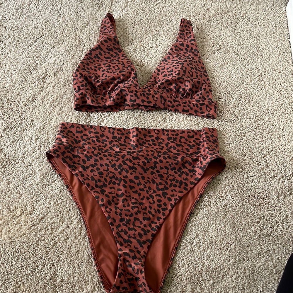Aerie Leopard Swimsuit
